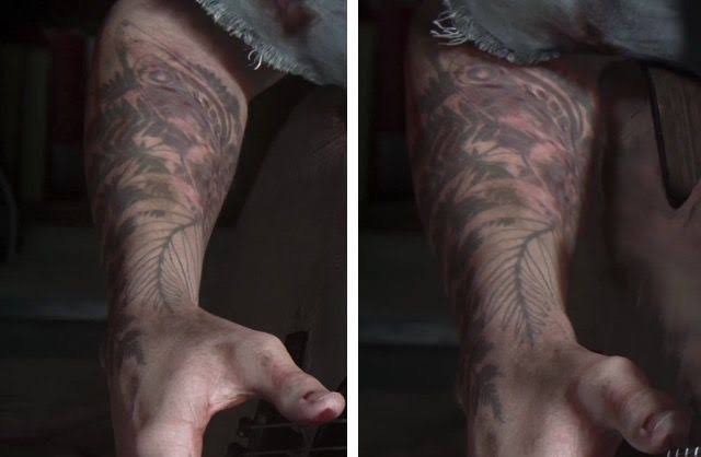 Tattoo Ellie the last of us 2