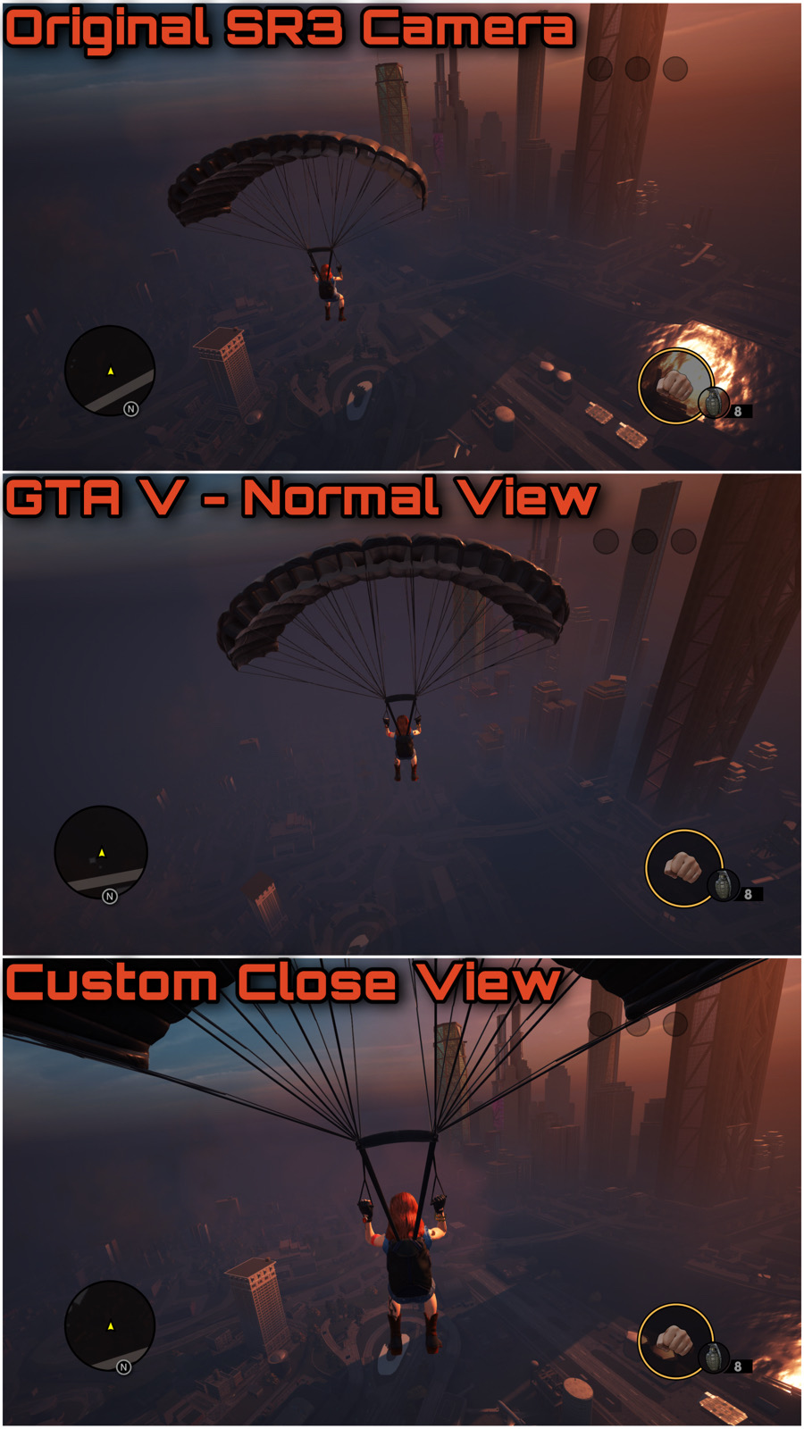 GTA IV Vehicle Camera Style for SRTTR v1.0