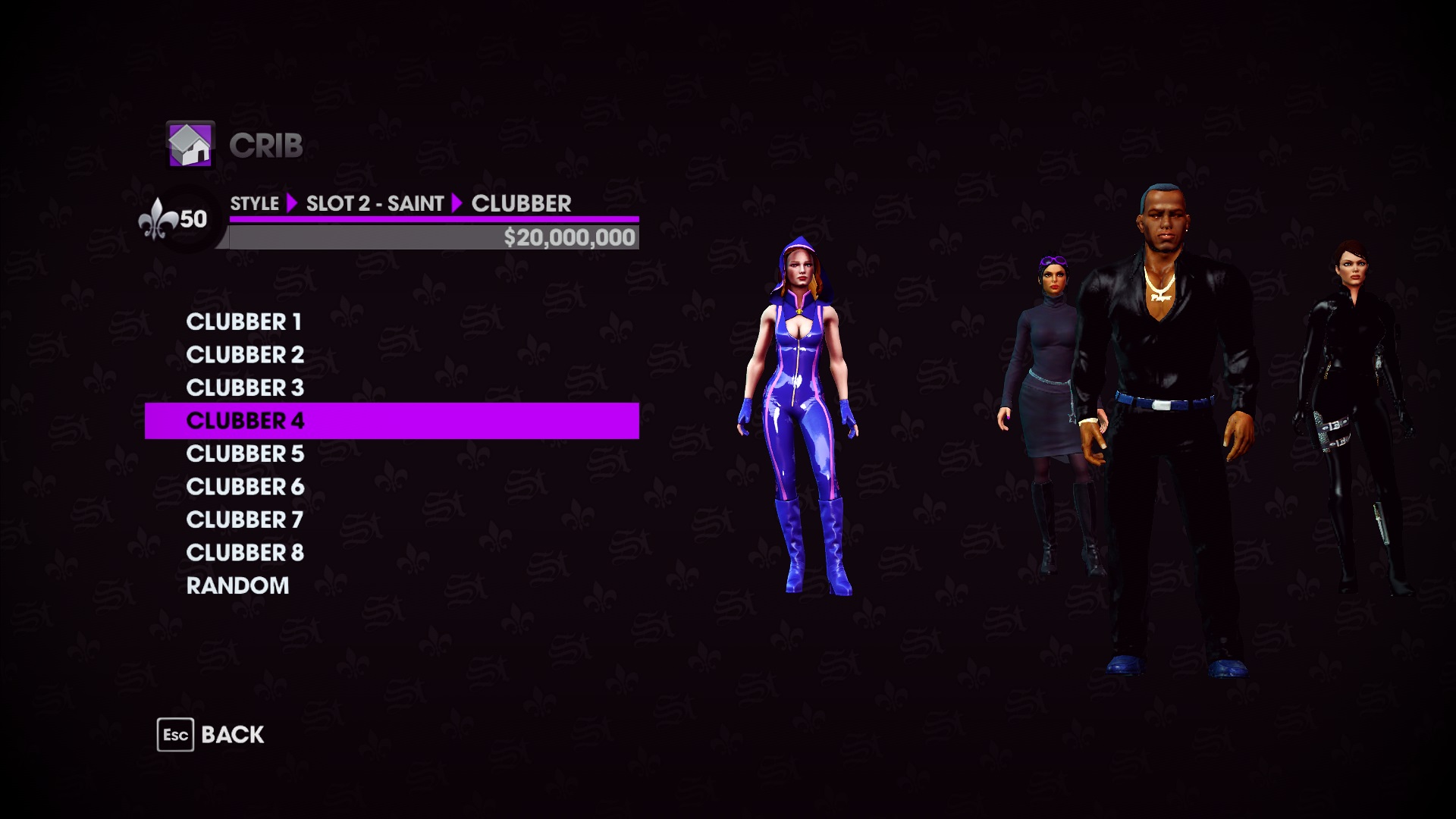 saints row 3 clothing stores