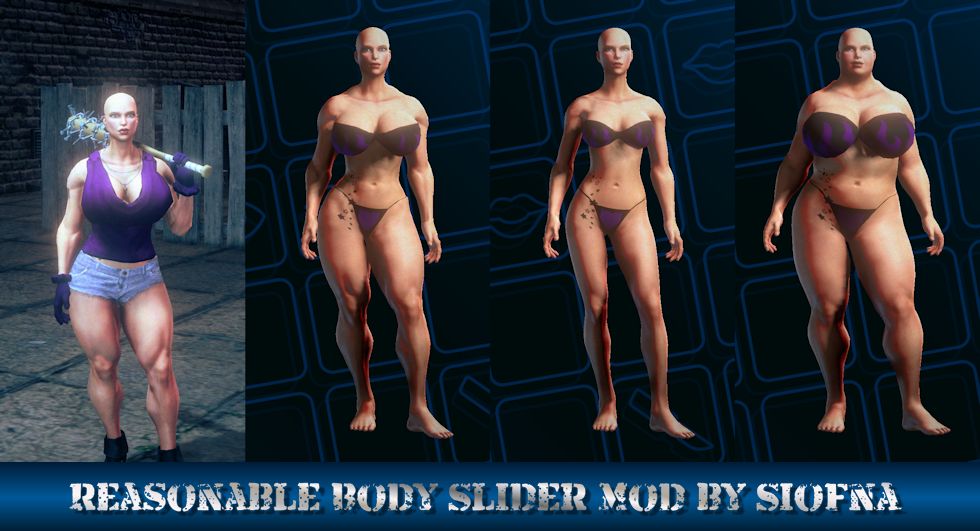 Saints Row 4 Tits Asses - Reasonable Body Slider Mod | Saints Row Mods