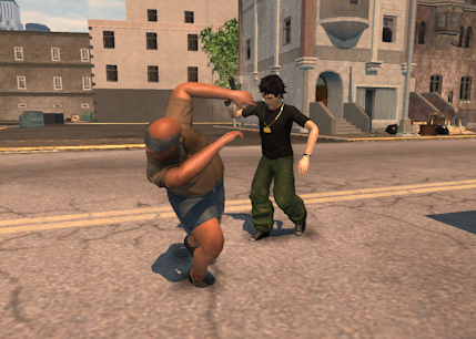 Weapon bashes instead of nutkicking.png